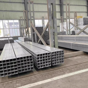 Tubo 100 X 100 Mm 75 X 75 X 3 Mm Galvanised Steel Tube Shs and Rhs Square Metal Pipes