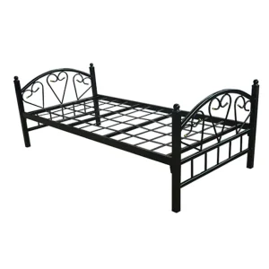 Twin Size Bed Frame Metal Platform Bed with Headboard Footboard Metal Bed