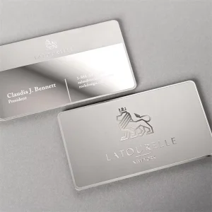 UV Business Card Printing 85*54mm 85*50mm 55mm*90mm High End Coated Metal Cards on Fancy Paper