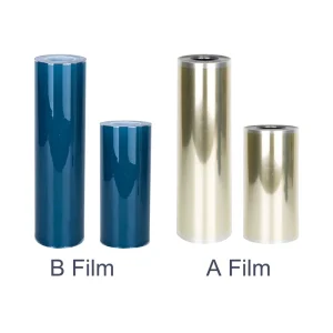UV DTF AB Film 30cm 60cm for UV Sticker Printing Cold Transfer Film for Glass Metal Wood High Adhesion