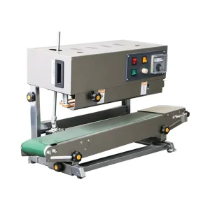 Upright Continuous Plastic Film Bag Zipper Automatic Sealing Machine Vertical Sealing Machine