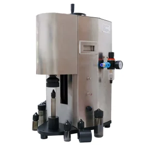 V3 Pneumatic Bottle Capping Machine for Dropper, Squeeze and Oil Liquid Bottles