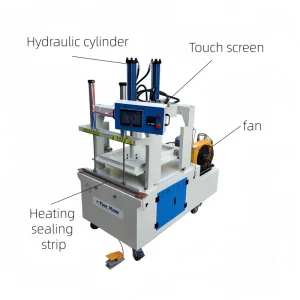 Vacuum Seal Machine for Pillows Hydraulic Quilt Bed Packing Machine Sealing Machine 5T Press