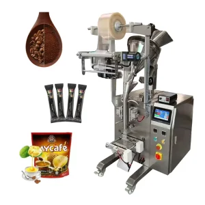Vertical Form Fill Seal Machine with Screw Dosing for Instant Coffee Powder