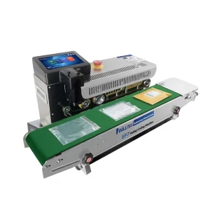 WLD SP7 Seal and Code Machine Continuous Bag Sealing Inkjet Printing Machine for Plastic Packaging