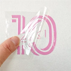Waterproof 3D Effect UV DTF Wraps Custom Logo UV Printing Cold Transfer Vinyl Label Sticker with High Adhesive