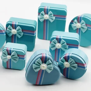 Wedding Supplies Tin Boxes for Exquisite Wedding Candy Gift Boxes