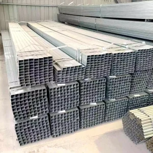 Welded Galvanized Square and Rectangular Steel Tube Pipe