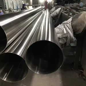 Welded Stainless Steel Pipe ASTM A312 201 304 Metal Tube Customized Piping