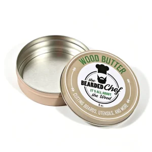 Window Tin Box Custom Logo Metal Container for Food, Crafts, Jewelry, and Retail Display