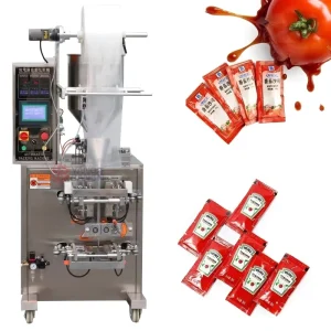 YB 300J Automatic 10g 50g 100g High Precision Tomato Paste Ketchup Sachet Packing Machine Filling and Sealing Machine