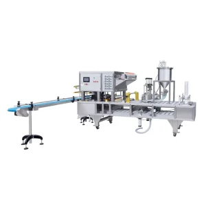 Yogurt Cup and Bucket Filling and Sealing Machine