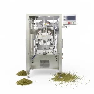 ZL-200PH Agriculture Automatic Servo VFFS Auger Filler Fin Seal Machine for Mung Beans and Plastic Bags