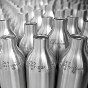 ZX TPED Empty CO2 Cylinder 166.7Bar 6061 Aluminum CO2 Tank for Industrial Gas Plant Bulk Order OEM Custom Logo